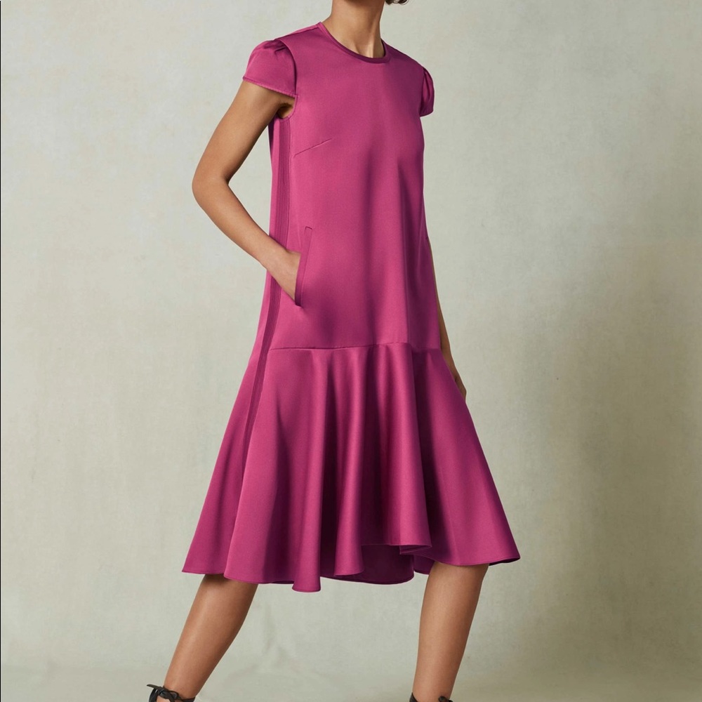 Sculptural Hem Dress by MeandEm me+em